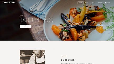 free templates included with web builder