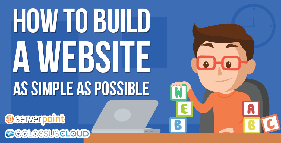Build a website with web hosting