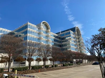 Infomart building exterior, Dallas, Texas